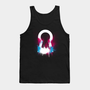 Kingdom Hearts Brushed Keyhole Emblem Tank Top